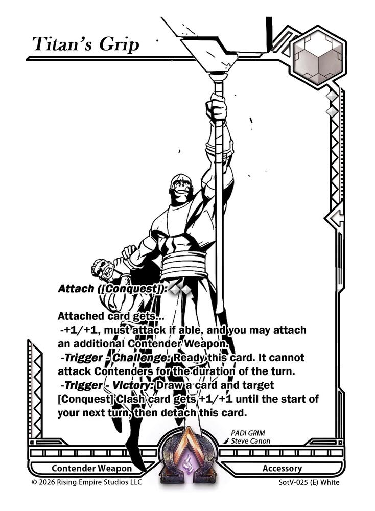 Titan's Grip (Ink), Spoils of the Vault SotV-025