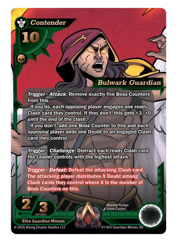 Bulwark Guardian (B), The Vault Trials VT-025
