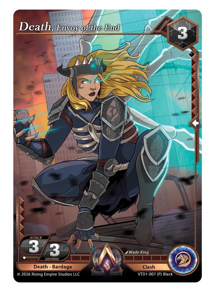 Death, Envoy of the End, The Vault Trials VTD1-007 (P) Black