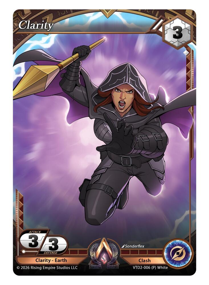 Clarity, The Vault Trials VTD2-006 (P) White