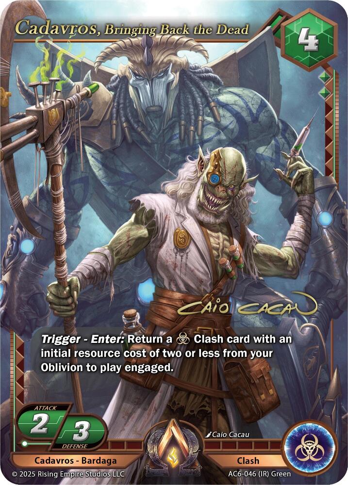 Cadavros, Bringing Back the Dead (Iconic Rare), Echoes of Eternity AC6-046