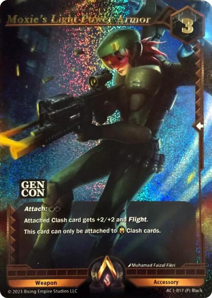 Moxie's Light Power Armor (Gen Con Promo), The Awakening AC1-017