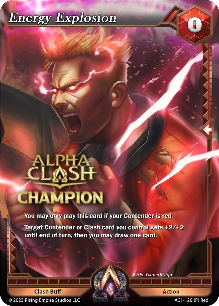 Energy Explosion (Champion), The Awakening AC1-120
