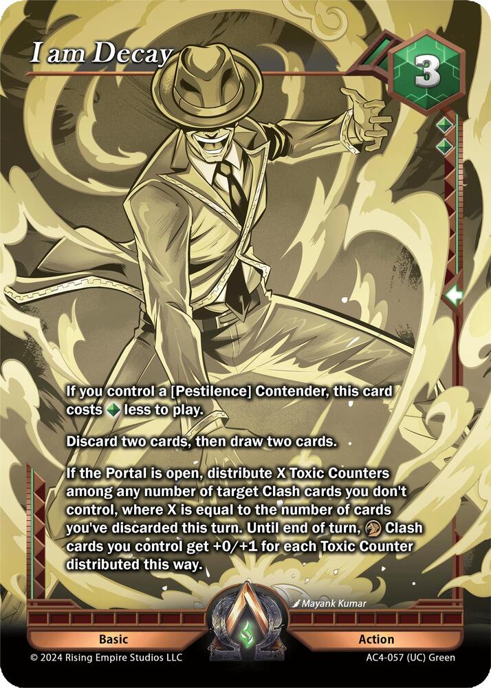 I am Decay (Gold), Genesis Returns AC4-057