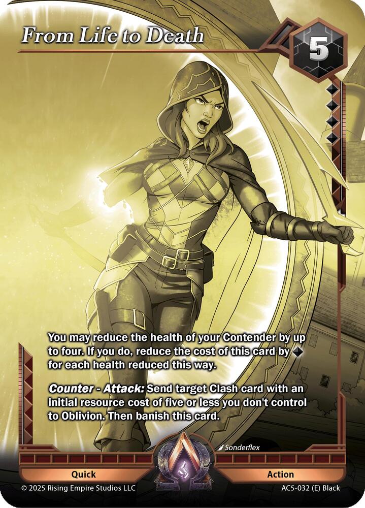 From Life to Death (Gold Chase), Equilibrium AC5-032
