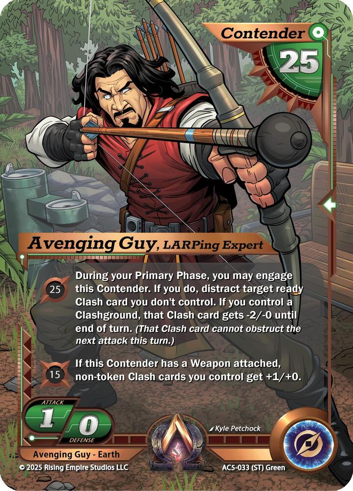 Avenging Guy, LARPing Expert (Clash Kit Exclusive), Equilibrium AC5-033