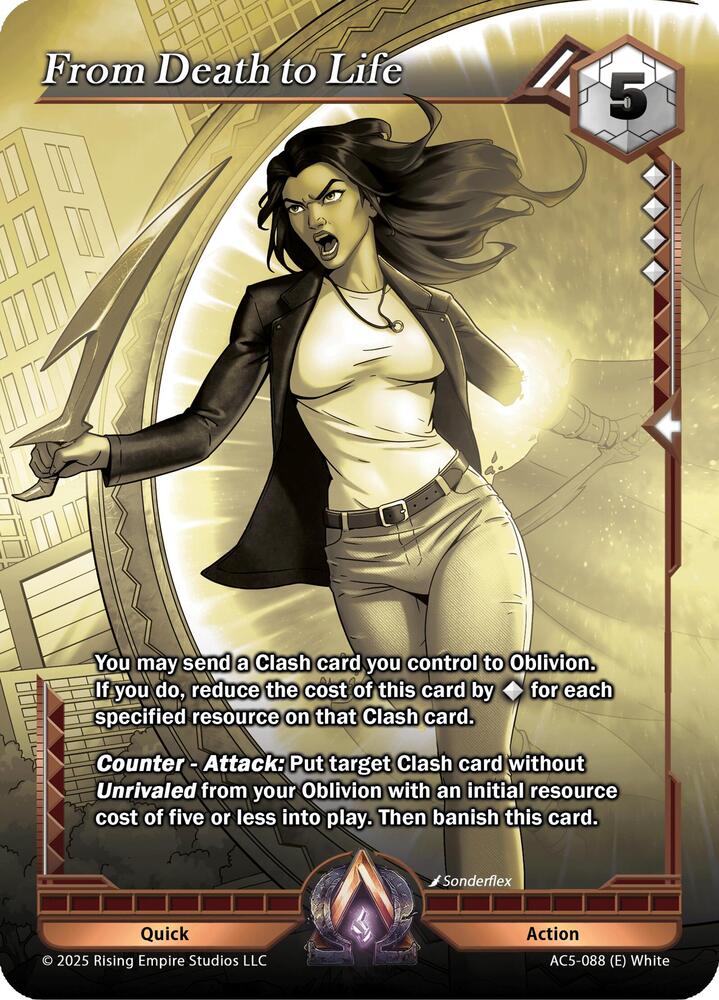 From Death to Life (Gold Chase), Equilibrium AC5-088