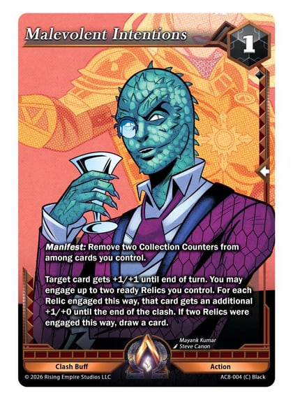 Malevolent Intentions, Nexus of Power AC8-004 (C)