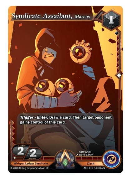 Syndicate Assailant, Marcus, Nexus of Power AC8-010 (UC)