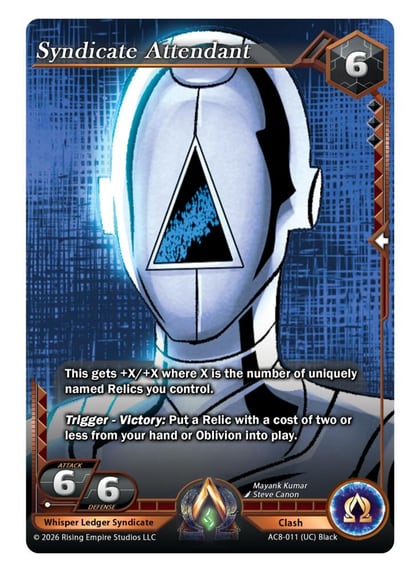 Syndicate Attendant, Nexus of Power AC8-011 (UC)