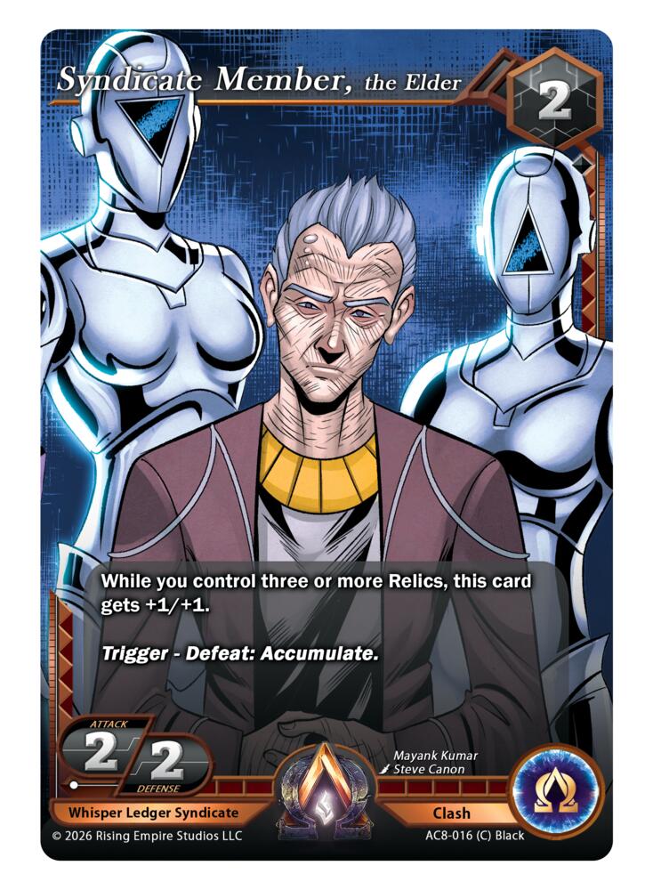 Syndicate Member, the Elder, Nexus of Power AC8-016 (C)