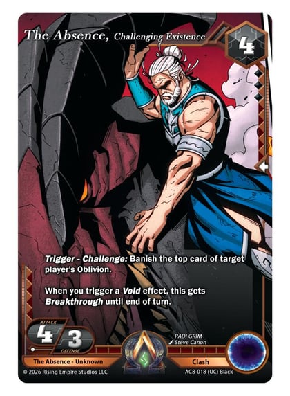 The Absence, Challenging Existence, Nexus of Power AC8-018 (UC)