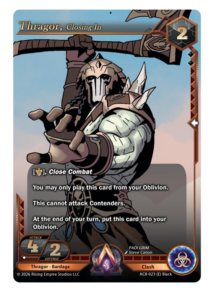 Thragor, Closing In, Nexus of Power AC8-023 (E)