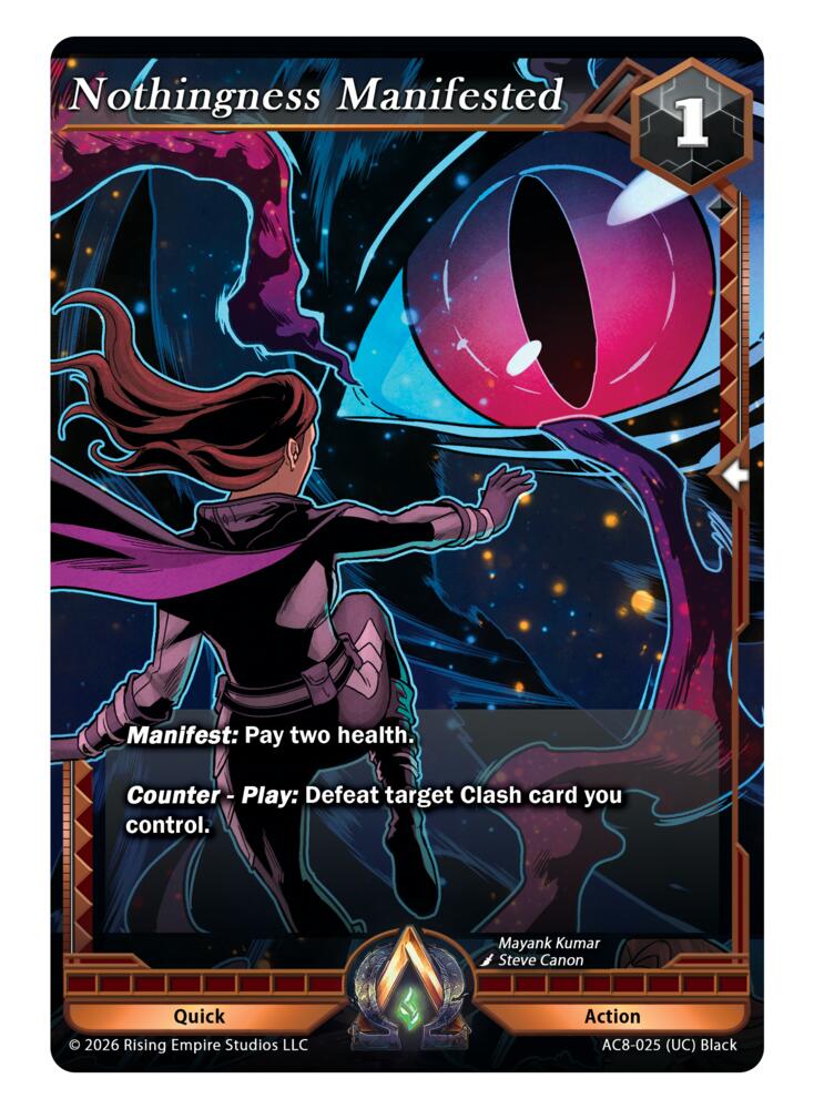 Nothingness Manifesting, Nexus of Power AC8-025 (UC)