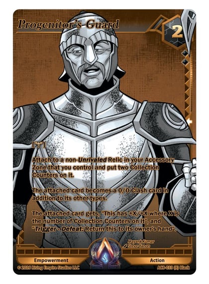 Progenitor's Guard (Gold), Nexus of Power AC8-033 (R)