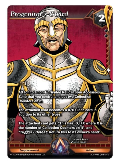 Progenitor's Guard, Nexus of Power AC8-033 (R)