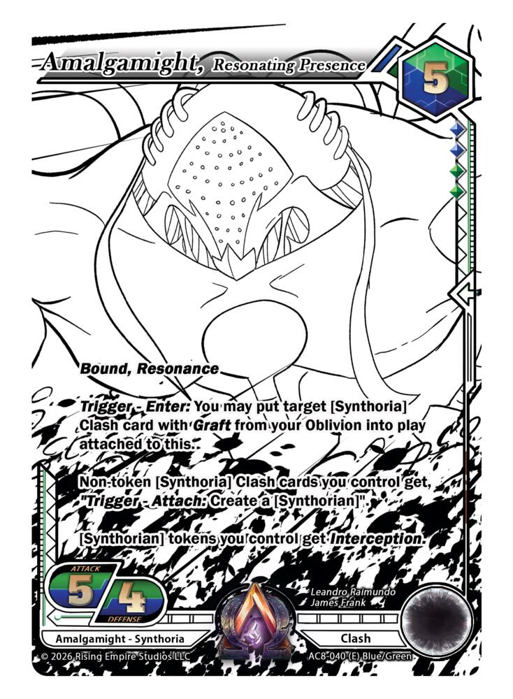 Amalgamight, Resonating Presence (Ink), Nexus of Power AC8-040 (E)