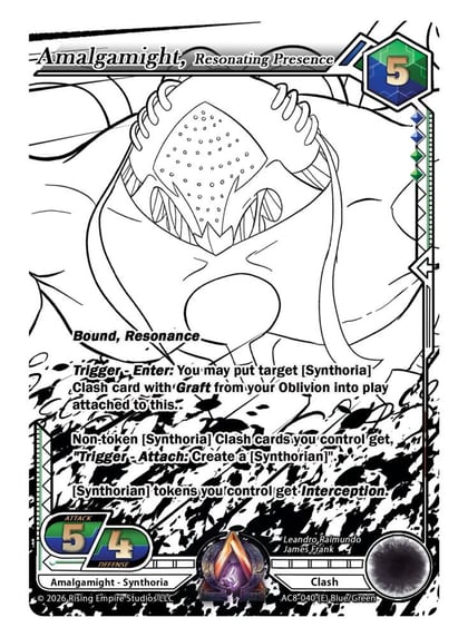 Amalgamight, Resonating Presence (Ink), Nexus of Power AC8-040 (E)