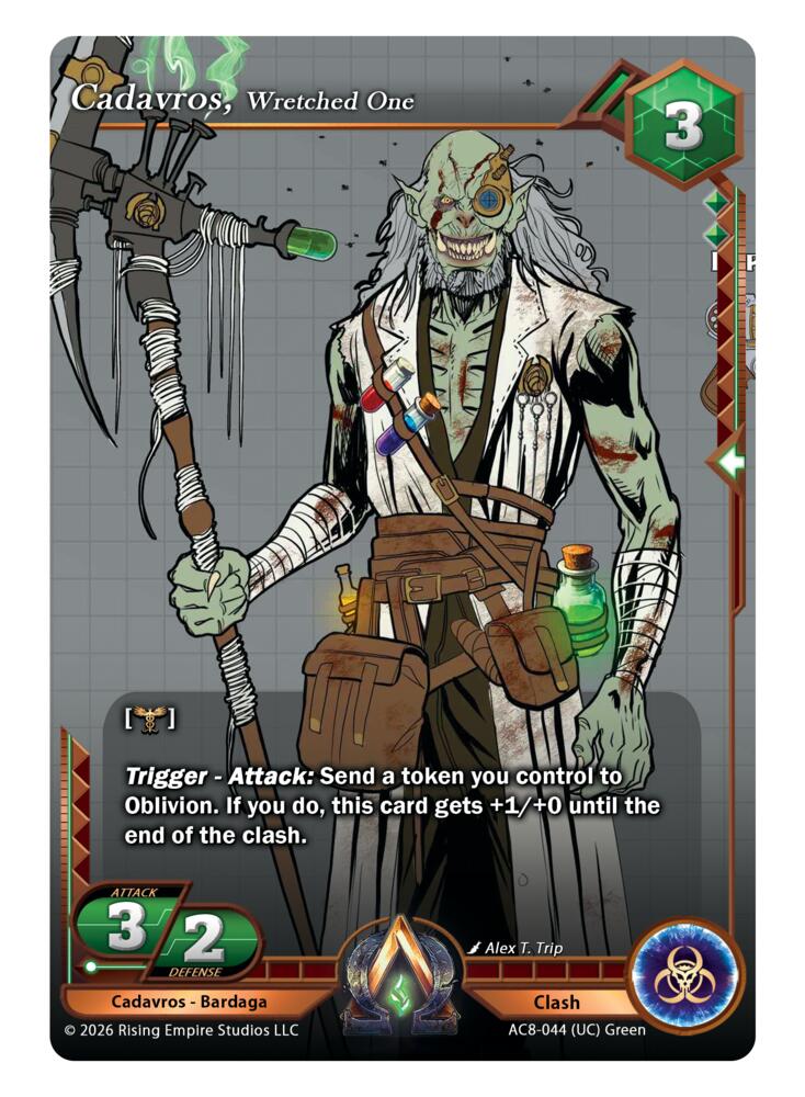Cadavros, Wretched One, Nexus of Power AC8-044 (UC)