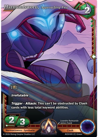 Harmonisworn, Approaching Fast, Nexus of Power AC8-045 (C)