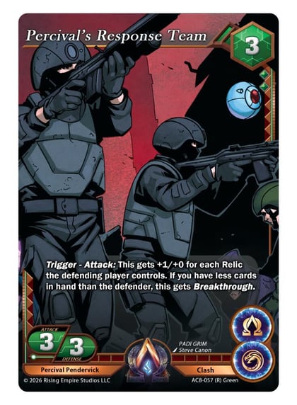 Percival's Response Team, Nexus of Power AC8-057 (R)