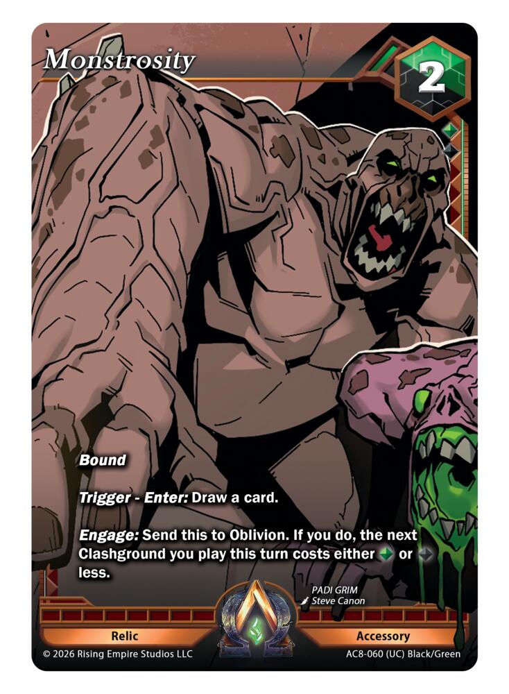 Monstrosity, Nexus of Power AC8-060 (UC)