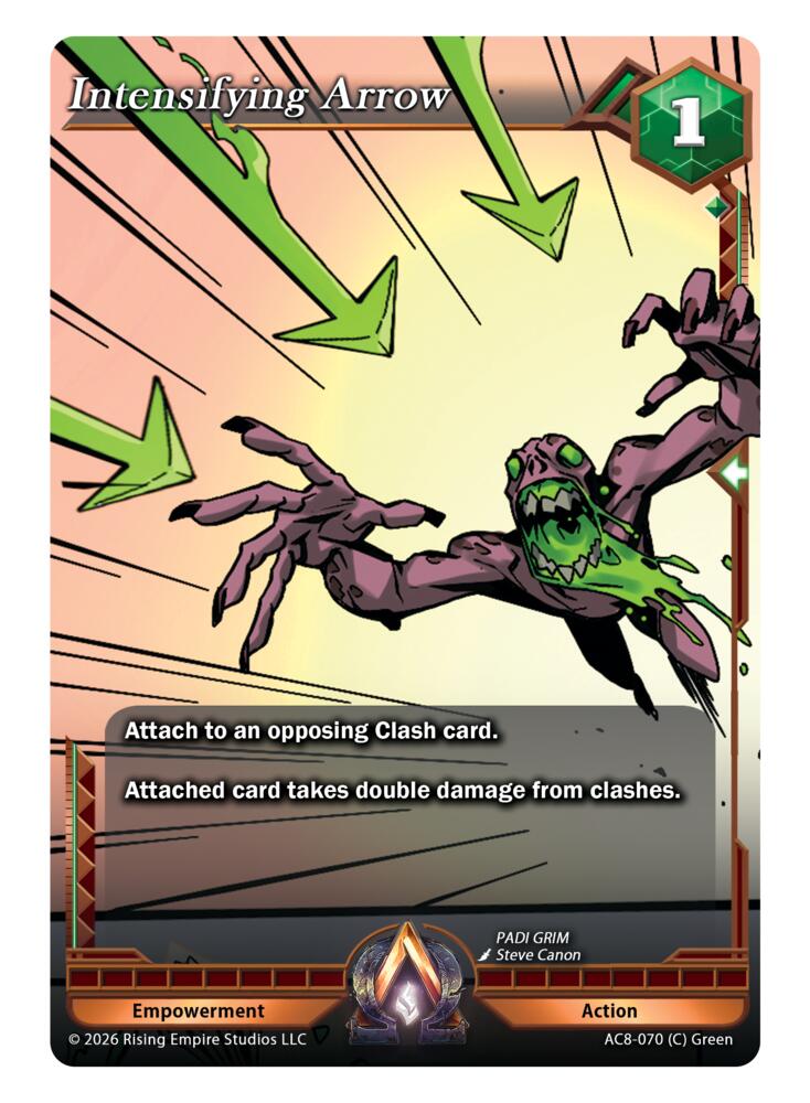Intensifying Arrow, Nexus of Power AC8-070 (C)