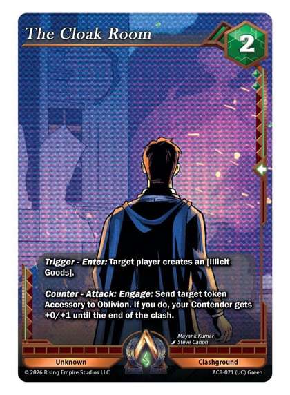 The Cloak Room, Nexus of Power AC8-071 (UC)