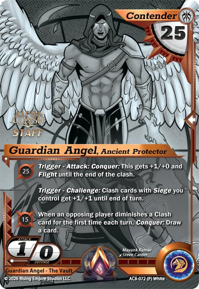 Guardian Angel, Ancient Protector (Staff P), Nexus of Power AC8-072 (P)