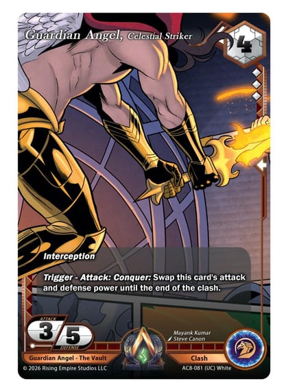 Guardian Angel, Celestial Striker, Nexus of Power AC8-081 (UC)