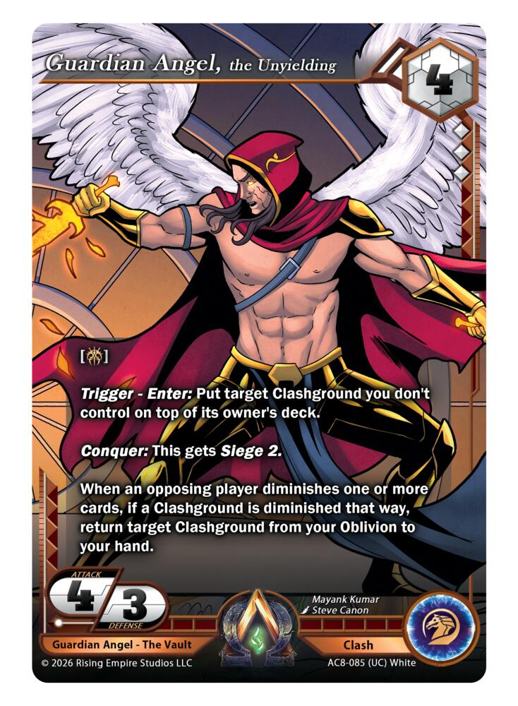 Guardian Angel, the Unyielding, Nexus of Power AC8-085 (UC)