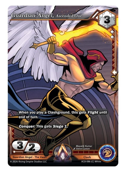 Guardian Angel, Worthy Opponent, Nexus of Power AC8-086 (C)