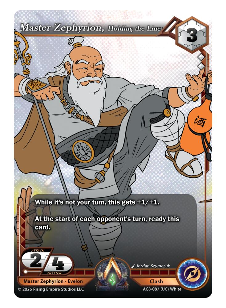 Master Zephyrion, Holding the Line, Nexus of Power AC8-087 (UC)