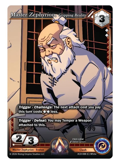 Master Zephyrion, Gripping Reality, Nexus of Power AC8-088 (C)