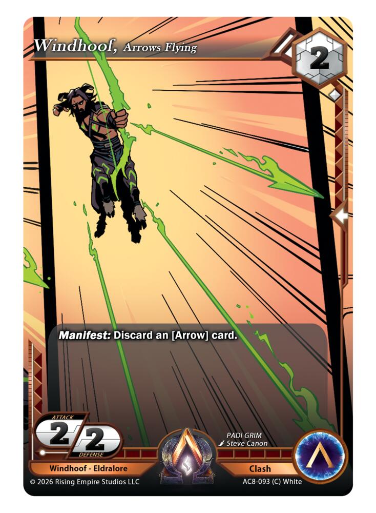 Windhoof, Arrows Flying, Nexus of Power AC8-093 (C)