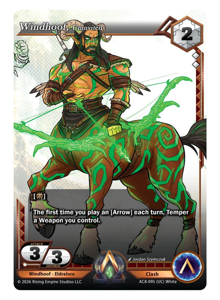 Windhoof, Uninvited, Nexus of Power AC8-095 (UC)