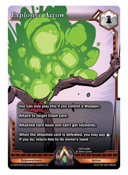 Explosive Arrow, Nexus of Power AC8-107 (UC)