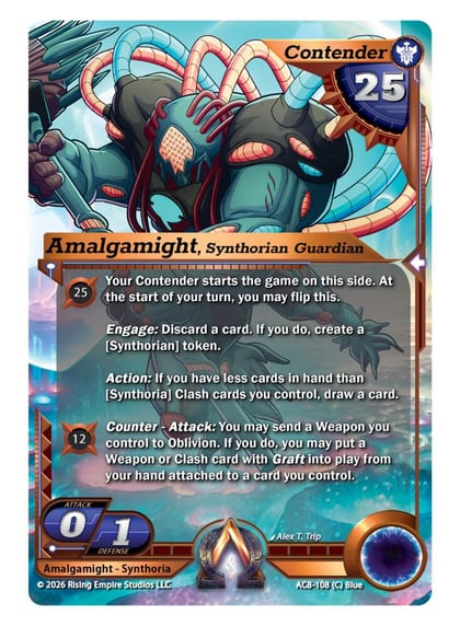 Amalgamight, Synthorian Guardian, Nexus of Power AC8-108 (C)