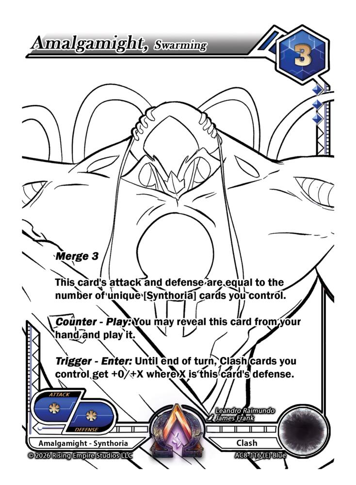 Amalgamight, Swarming (Ink), Nexus of Power AC8-116 (E)