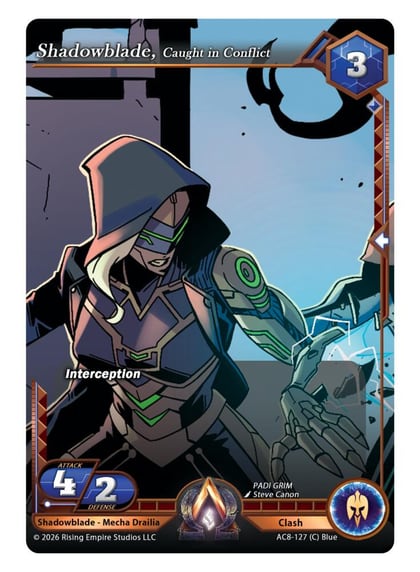 Shadowblade, Caught in Conflict, Nexus of Power AC8-127 (C)