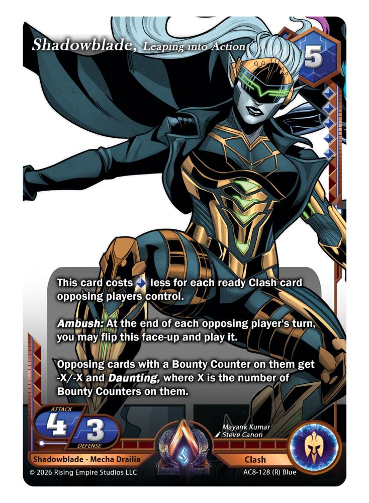 Shadowblade, Leaping into Action, Nexus of Power AC8-128 (R)