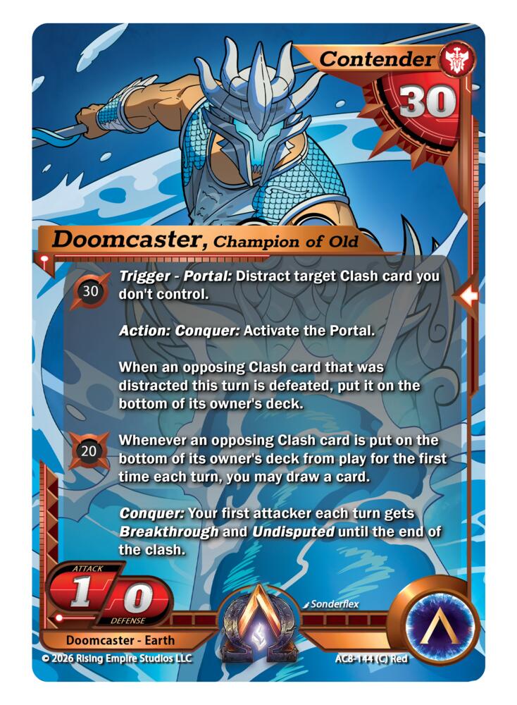 Doomcaster, Champion of Old, Nexus of Power AC8-144 (C)