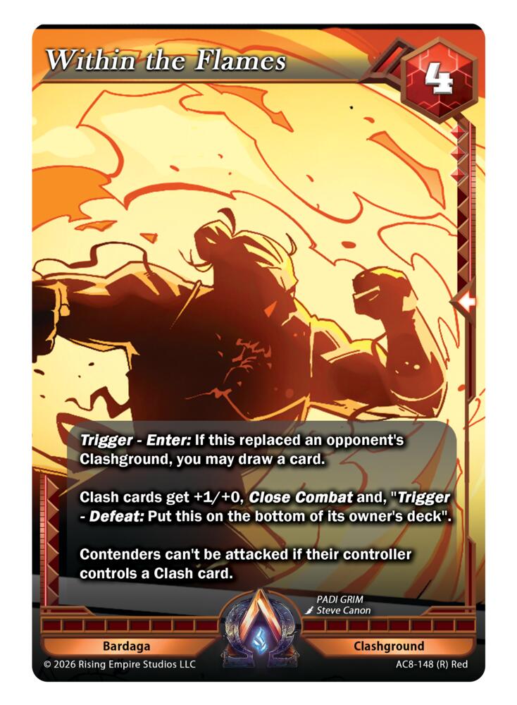 Within the Flames, Nexus of Power AC8-148 (R)