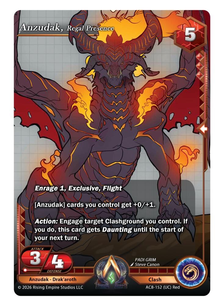 Anzudak, Regal Presence, Nexus of Power AC8-152 (UC)