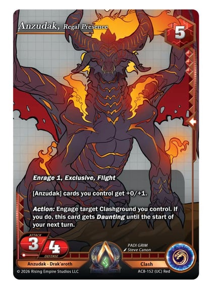 Anzudak, Regal Presence, Nexus of Power AC8-152 (UC)