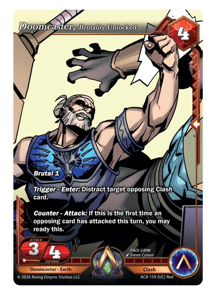Doomcaster, Brutality Unlocked, Nexus of Power AC8-159 (UC)