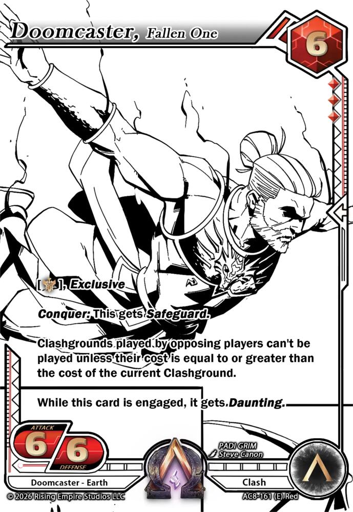 Doomcaster, Banished One (Ink), Nexus of Power AC8-161 (E)