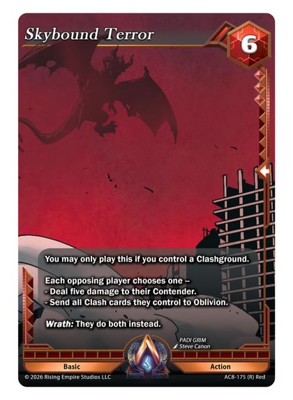 Skybound Terror, Nexus of Power AC8-175 (R)