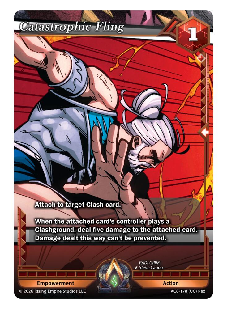 Catastrophic Fling, Nexus of Power AC8-178 (UC)