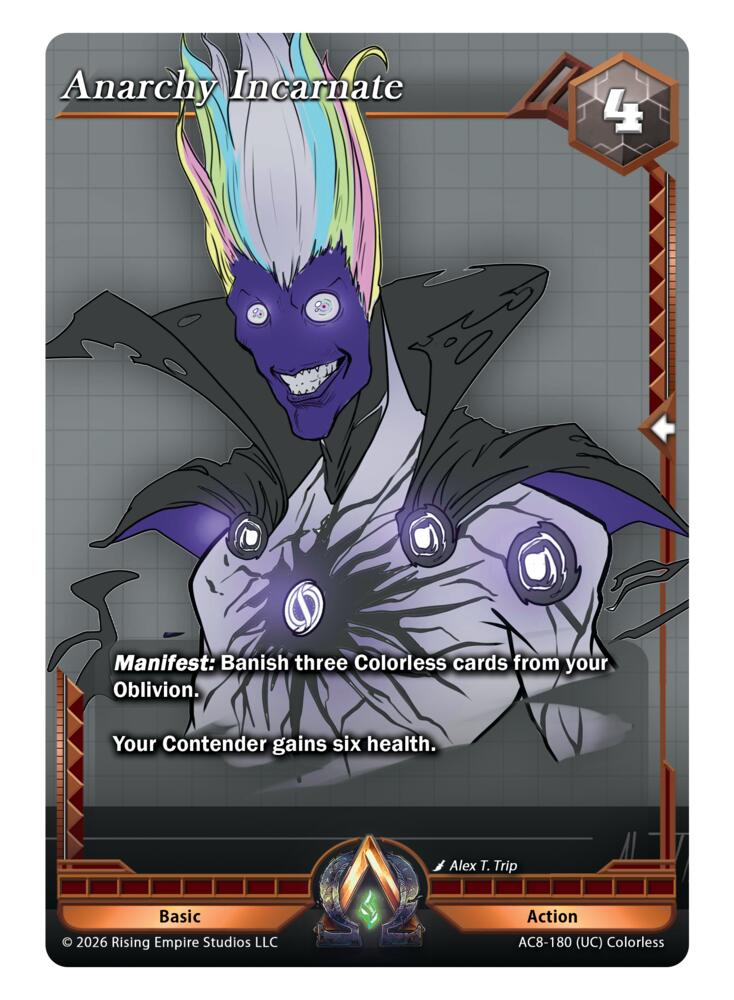 Anarchy Incarnate, Nexus of Power AC8-180 (UC)